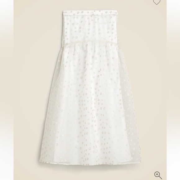 Maryam Nassir Zadeh X J.Crew drop-waist polka dot embroidered silk organza skirt - Picture 12 of 12